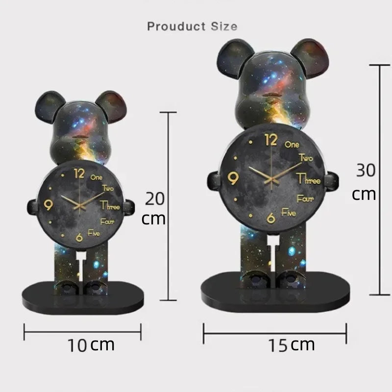 Creative Bear Table Clock