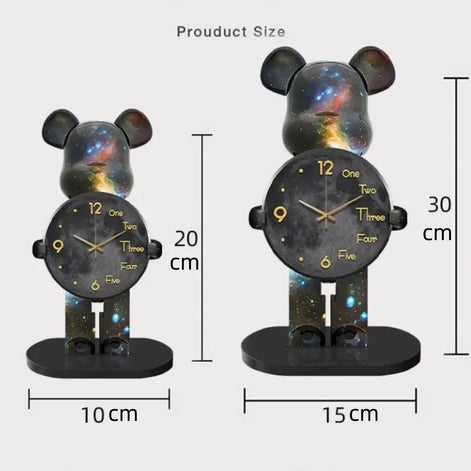 Creative Bear Table Clock