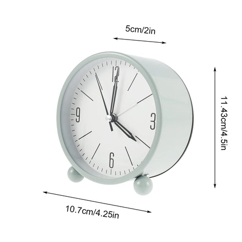 Silent Alarm Clock with Night Light