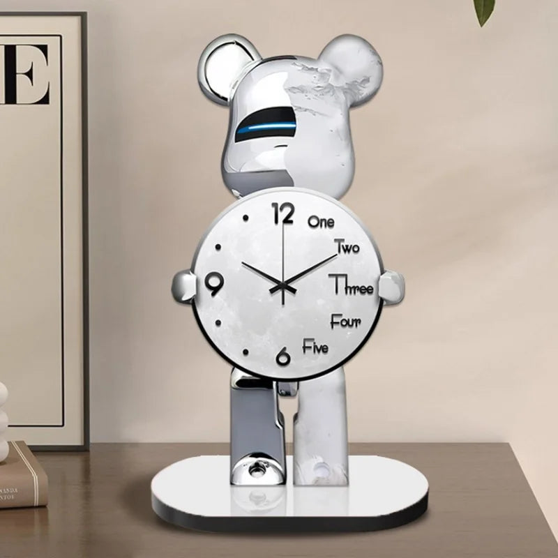 Creative Bear Table Clock