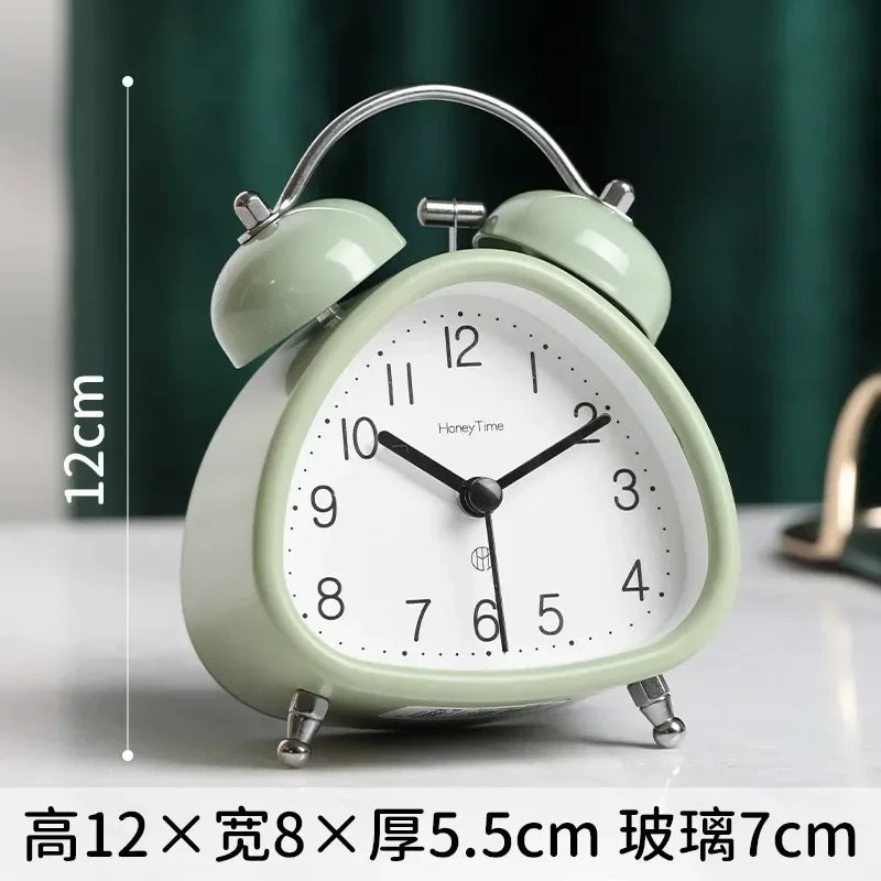 Retro Alarm Mechanical Double Bell Clock