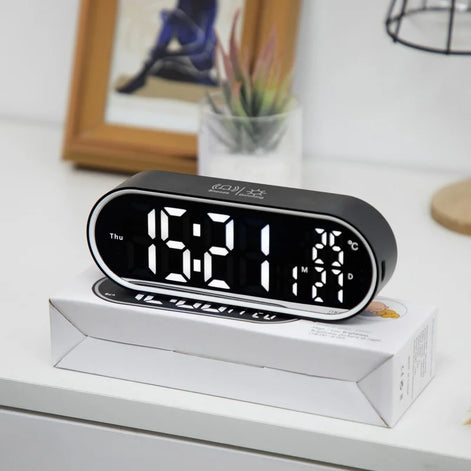 Rechargeable Digital Alarm Clock