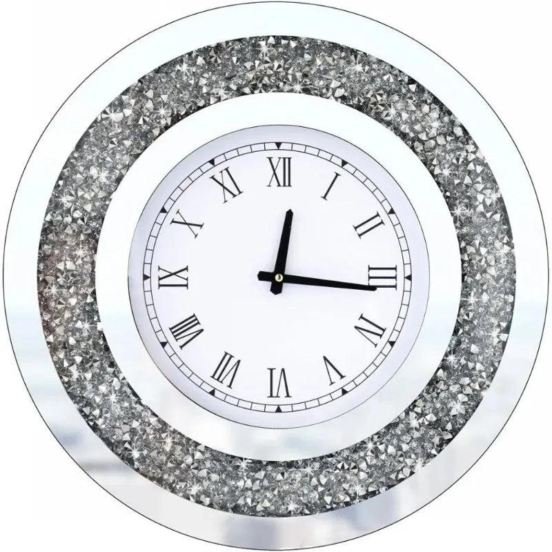 Crystal Sparkling Diamond Wall Clock