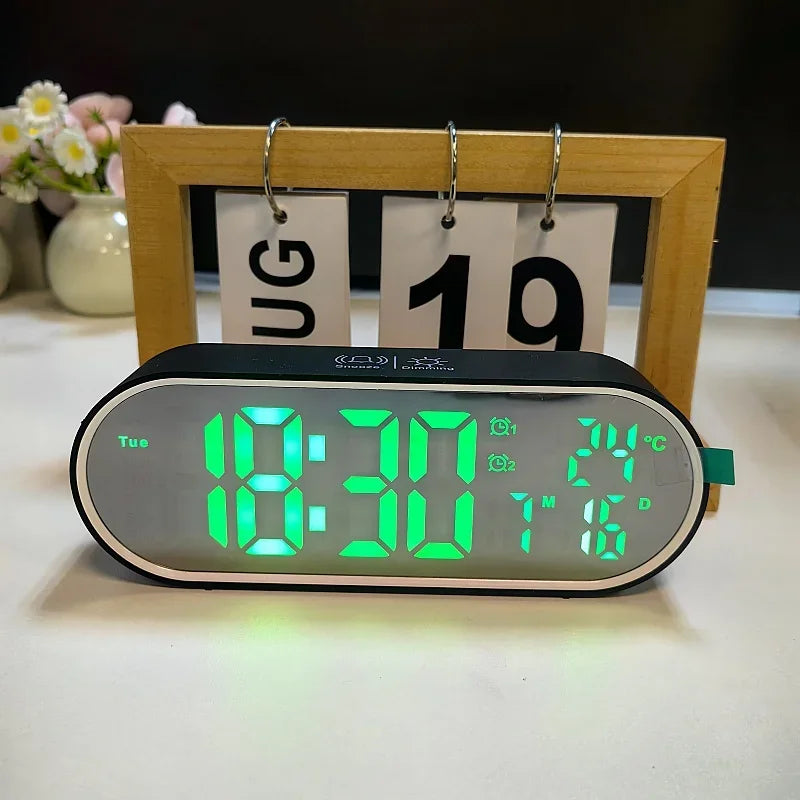 Rechargeable Digital Alarm Clock