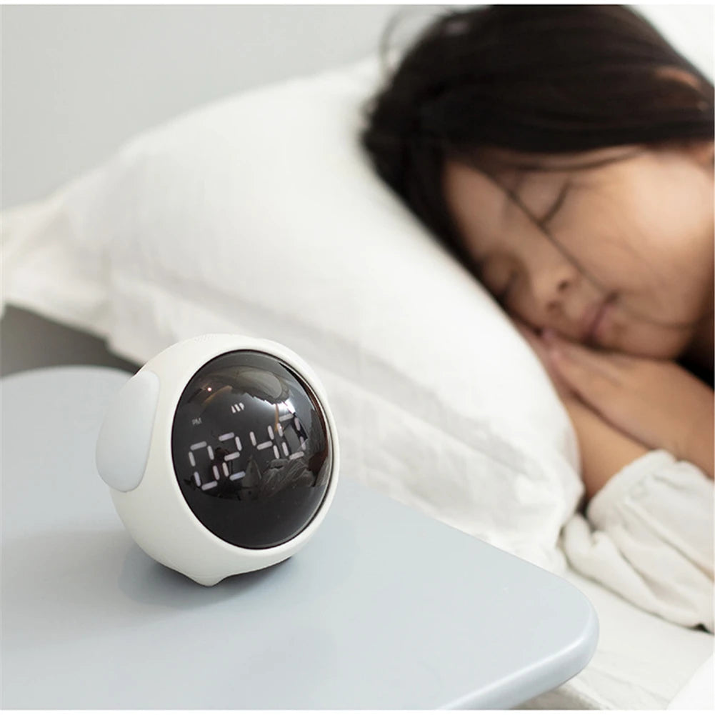 Cute Night Light Alarm Clock