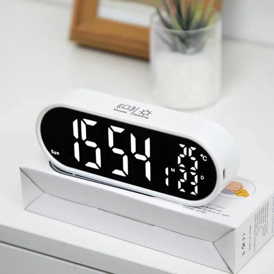 Rechargeable Digital Alarm Clock