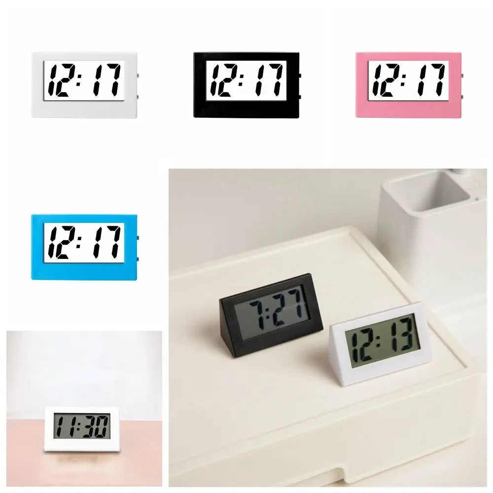 Battery Powered Mini Desk Clock