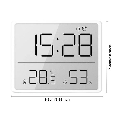 LCD Digital Wall Clock