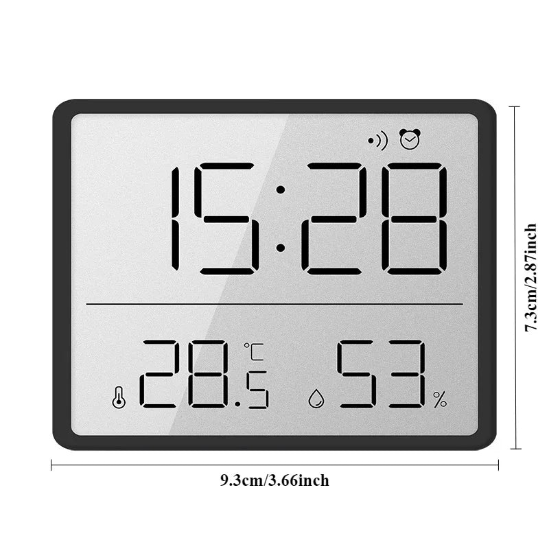 LCD Digital Wall Clock
