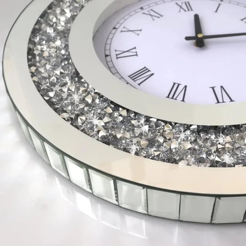 Crystal Sparkling Diamond Wall Clock