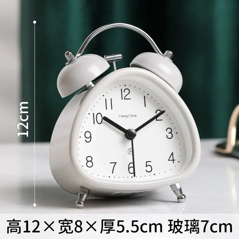 Retro Alarm Mechanical Double Bell Clock