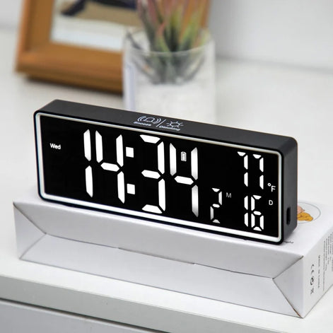 Rechargeable Digital Alarm Clock