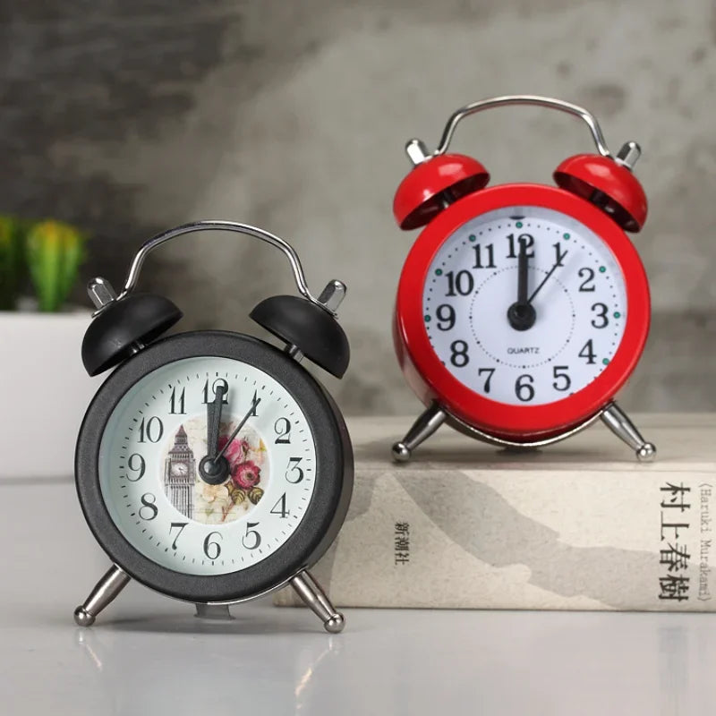 Silent Battery Operated Wake Up Alarm Clock