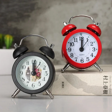 Silent Battery Operated Wake Up Alarm Clock