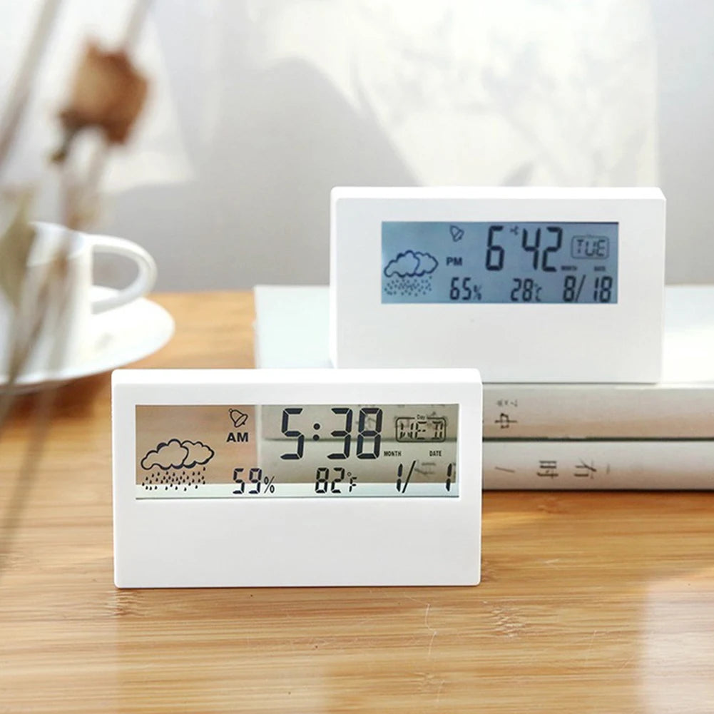 Creative Weather Display Electronic Alarm CLock