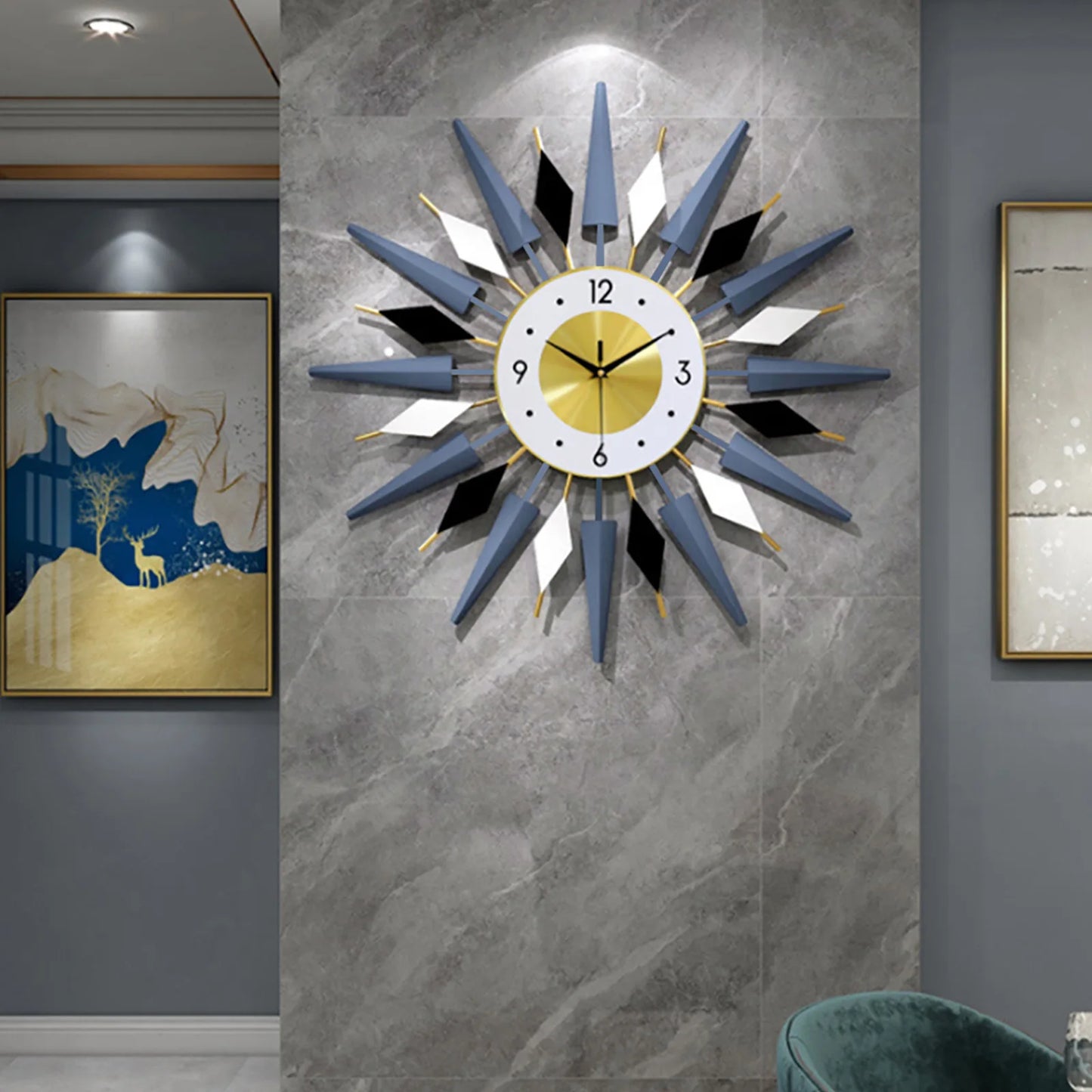 Modern Art Decorative Large Wall Clock