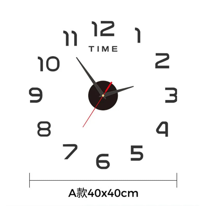 Simple Modern Design Digital DIY Clock