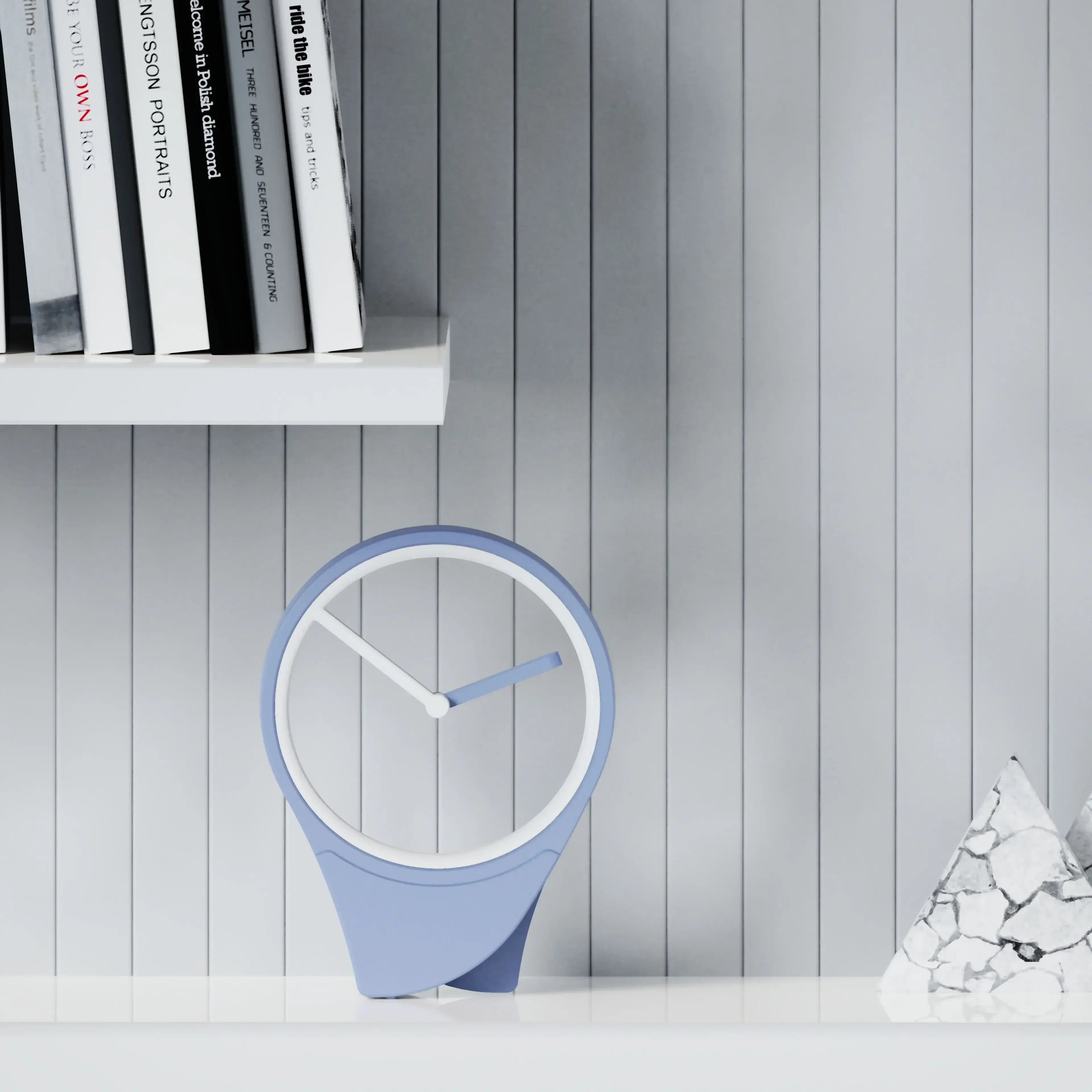 Floating Dial-Free Clock