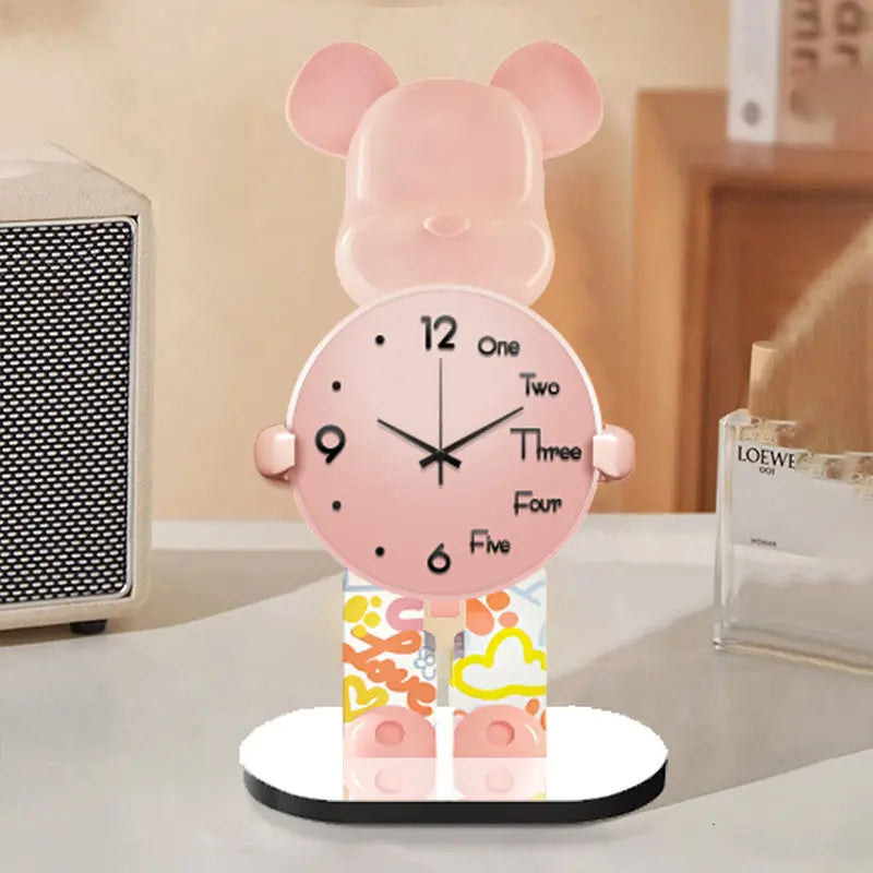 Creative Bear Table Clock