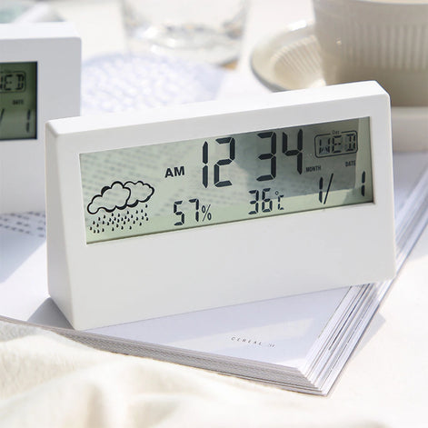 Creative Weather Display Electronic Alarm CLock
