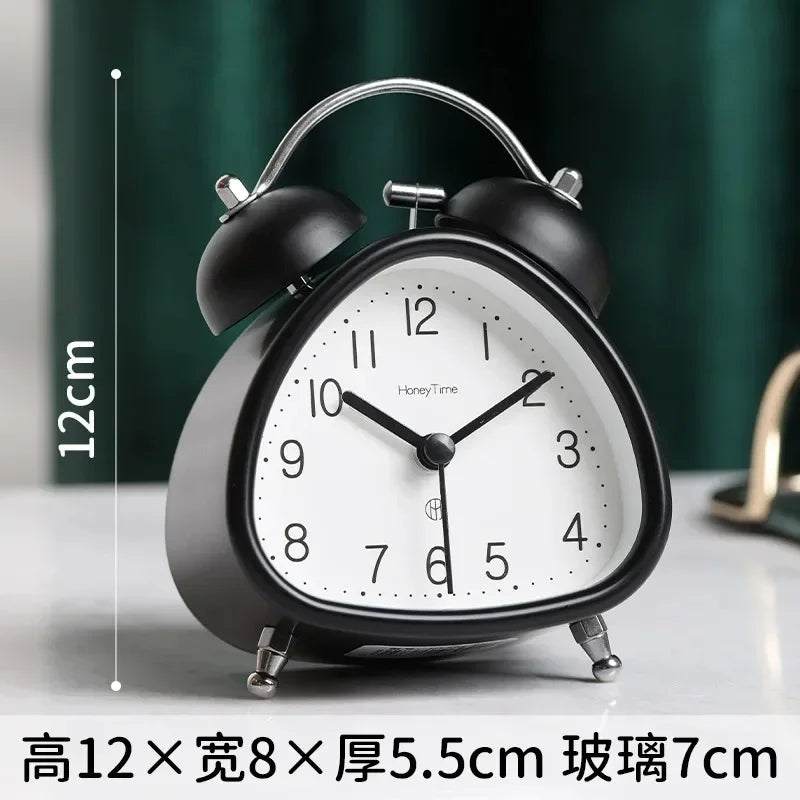 Retro Alarm Mechanical Double Bell Clock