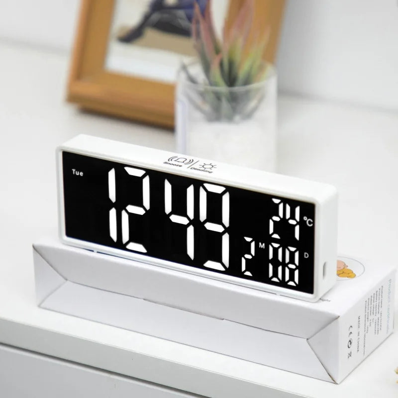 Rechargeable Digital Alarm Clock